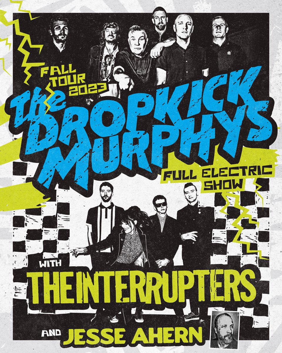 How about some more U.S. dates this fall with the Dropkick Murphys??!! ❤️☘️🎉 wearetheinterrupters.com/tour