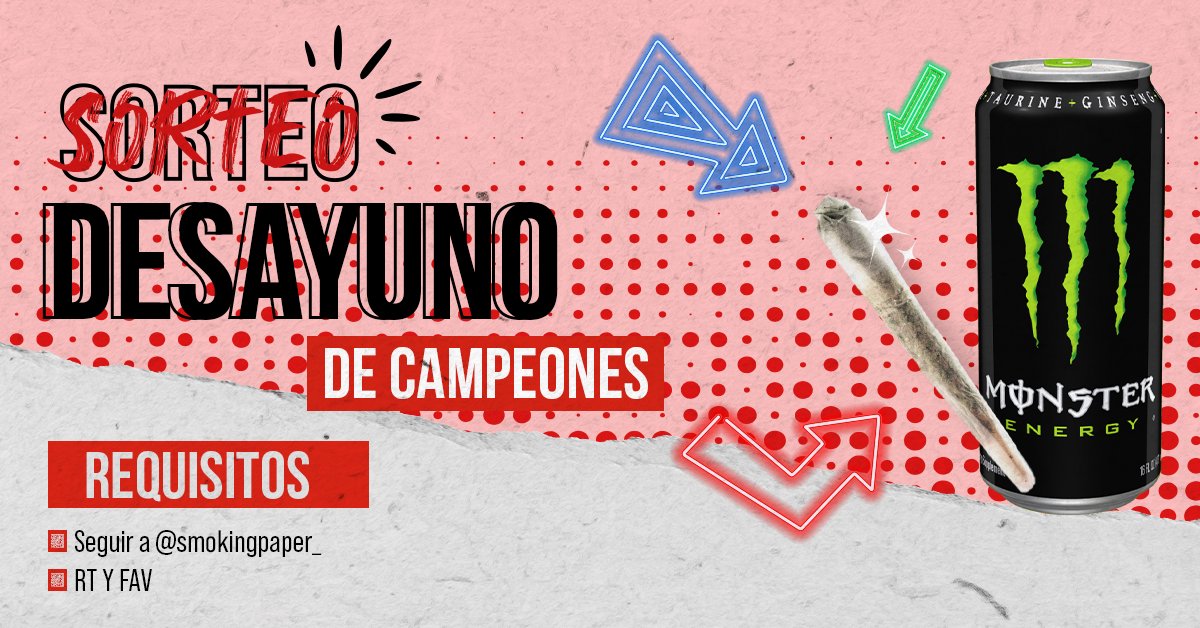 🔥 SORTEO DE 1 DESAYUNO 🔥

Para participar solo tienes que seguirnos y dar amor a este tweet