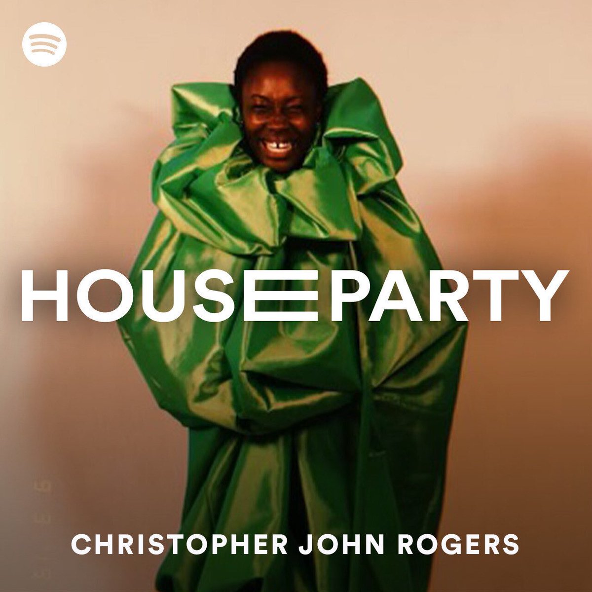 OurFrequency's tweet photo. Issa party, a House Party with @cjrtheperson! Listen to our ‘House Party’ playlist to catch vibes from the Christopher John Rogers, Collection 012 after party. 🔥✨ https://t.co/BkmyPUFDVn