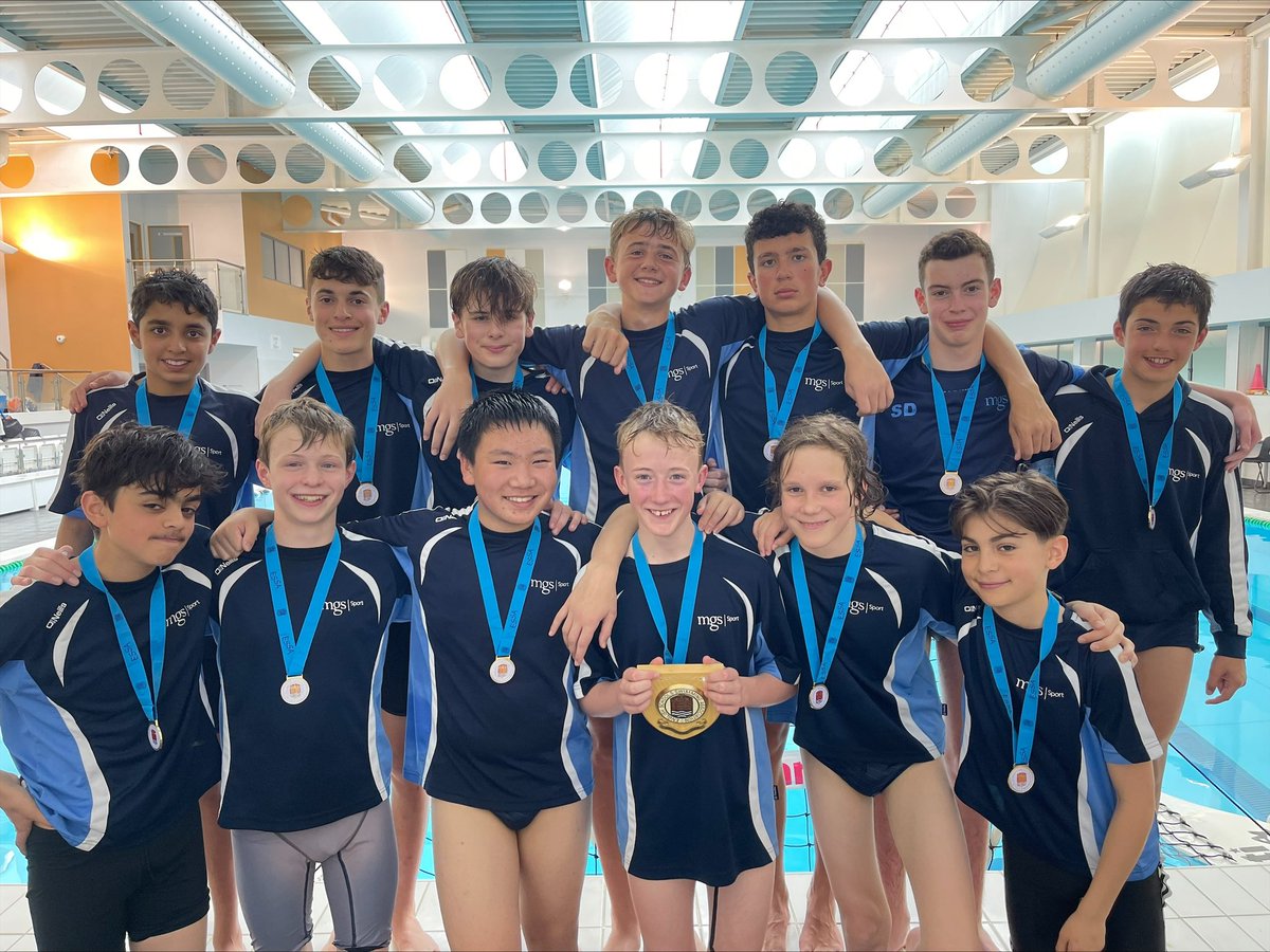 MGS U13 Waterpolo team competed in the ESSA National Finals today in Northampton. MGS finished with a 2-0 loss, taking home silver medals which is an amazing achievement - Mr Paddon is incredibly proud of all of them. Congratulations! #sportsforall <a href="/MGS_PEandSport/">MGS Sport</a>