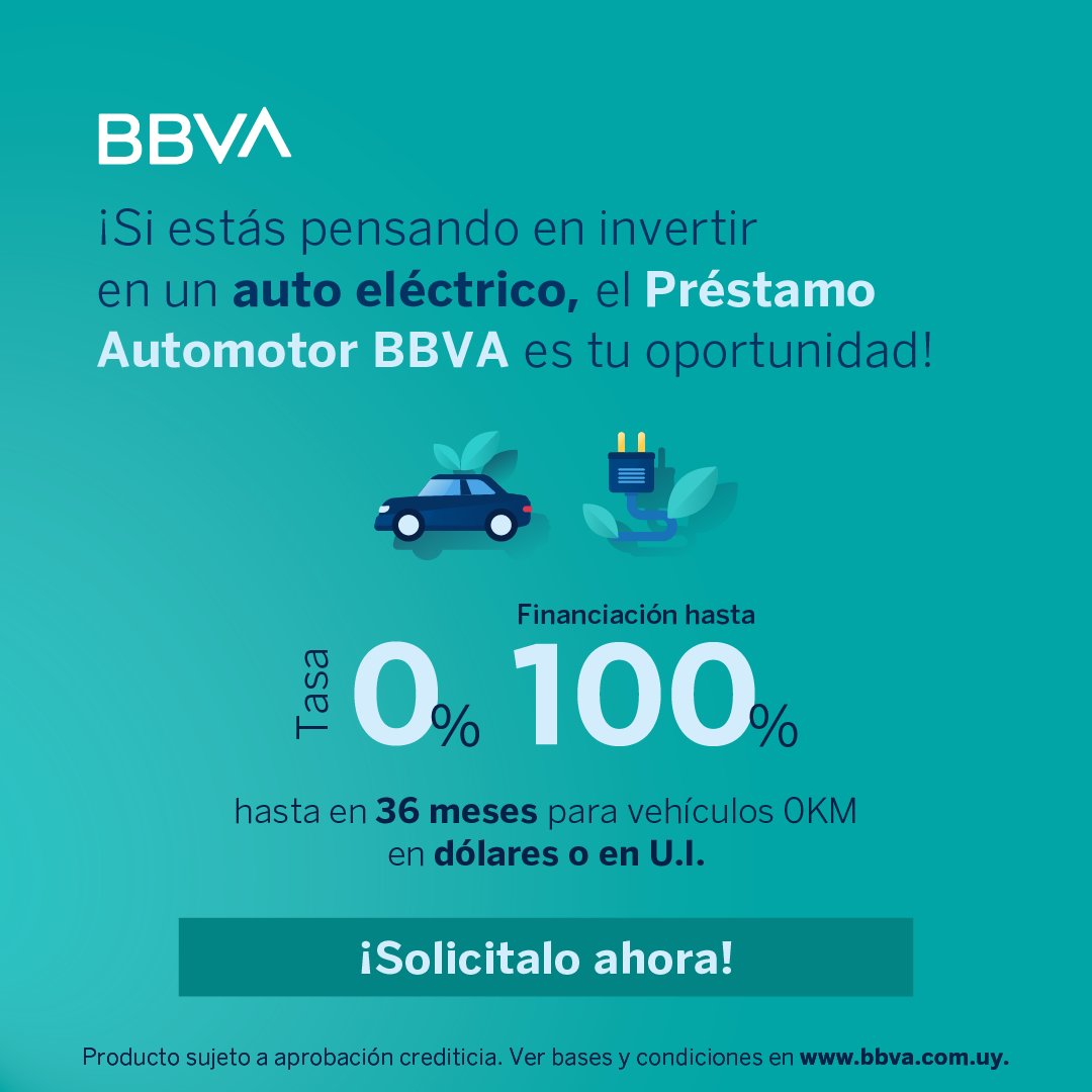 BBVA en Uruguay (bbva_uruguay) / Twitter