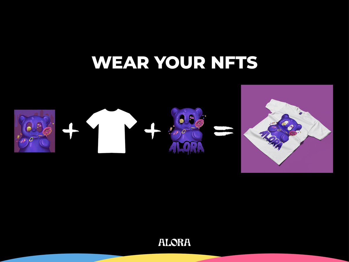 Ever seen a Free Mint with Utility?

ALORA aims to create a Fashion Platform where #solana community can Wear their nfts!!

How you ask ? 👇👇
