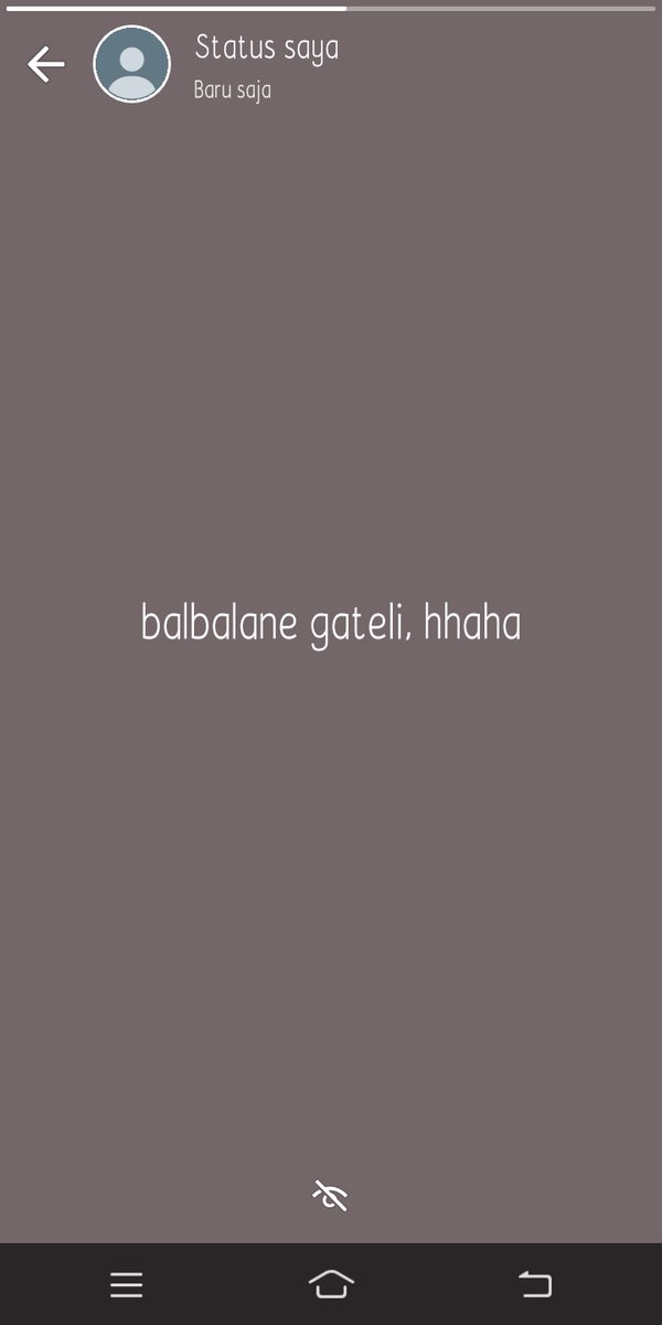 kolo kolo nyetatusss. hhaha
