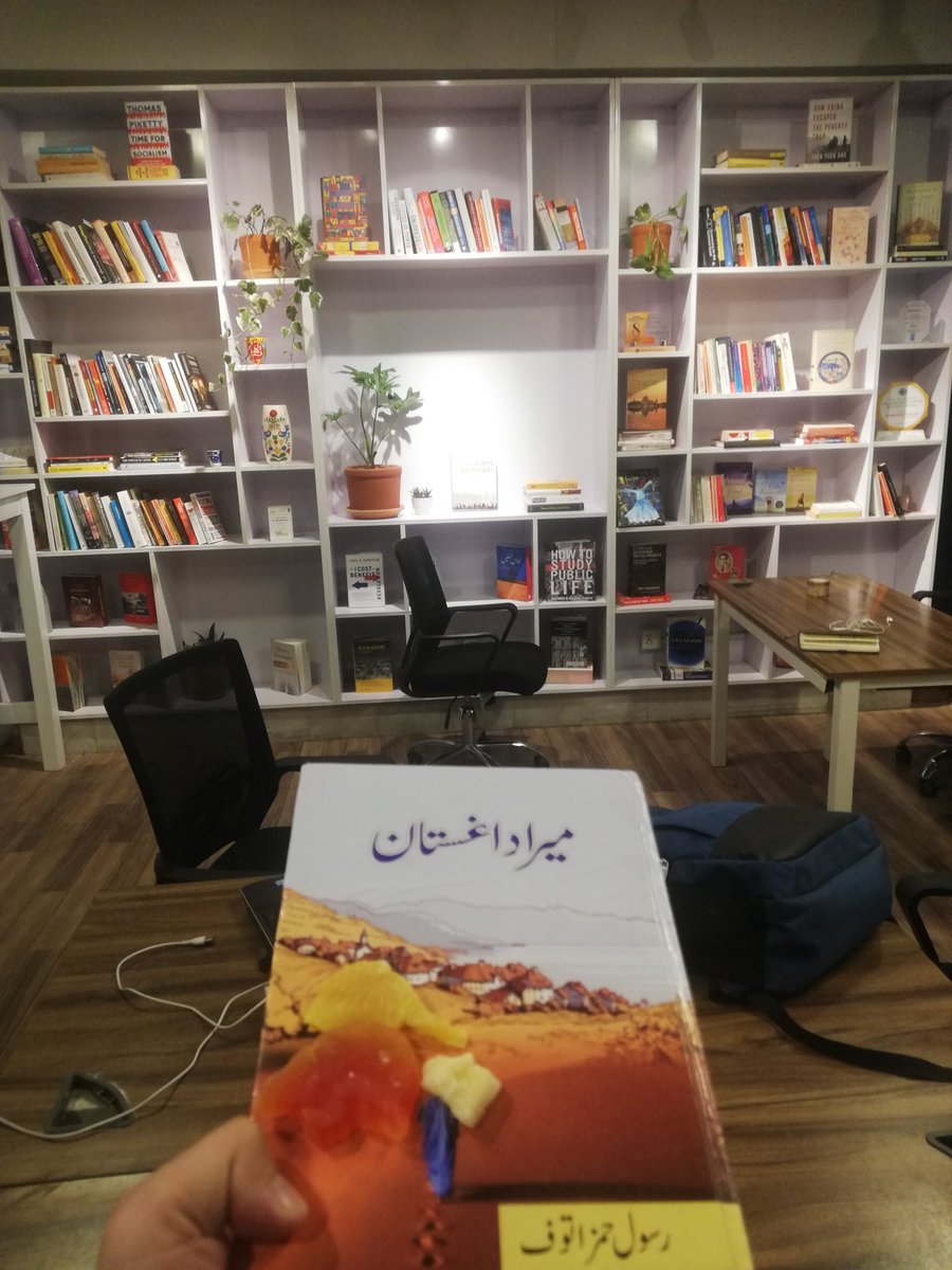 UbaidKhan594's tweet photo. Reading in  @atomcamp's office in the evening is just beautiful! 💙

Right book in the right time at the right place is unparallel.

#Atomcamp #reading #datascience #Islamabad #books https://t.co/ohbmUg4ECL