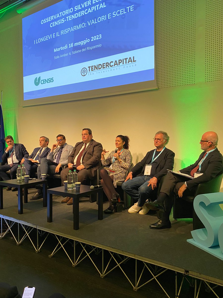 tendercapital's tweet photo. Rapporto @FonteCensis - #Tendercapital sulla #silvereconomy. @TizStall: “Ci siamo interrogati sul fenomeno del pensionamento attivo, che vede i pensionati continuare a lavorare, e oggi sappiamo che non dipende da una necessità economica.” https://t.co/pwr0FJ17G0