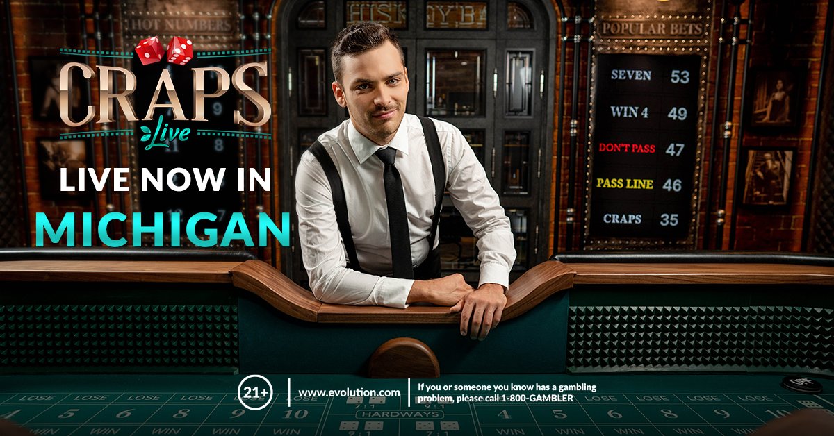 Craps is now live in Michigan, the fourth US state to offer this popular game online! Come and enjoy this unique live casino version of the classic dice game that&#39;s bound to thrill players!
Press release:
&#128286;. Please gamble responsibly