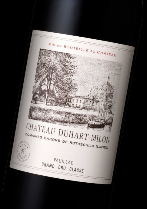 #Primeurs2022 :
Château #DuhartMilon 
4ème Grand Cru Classé 
AOC #Pauillac à 87,40€ TTC