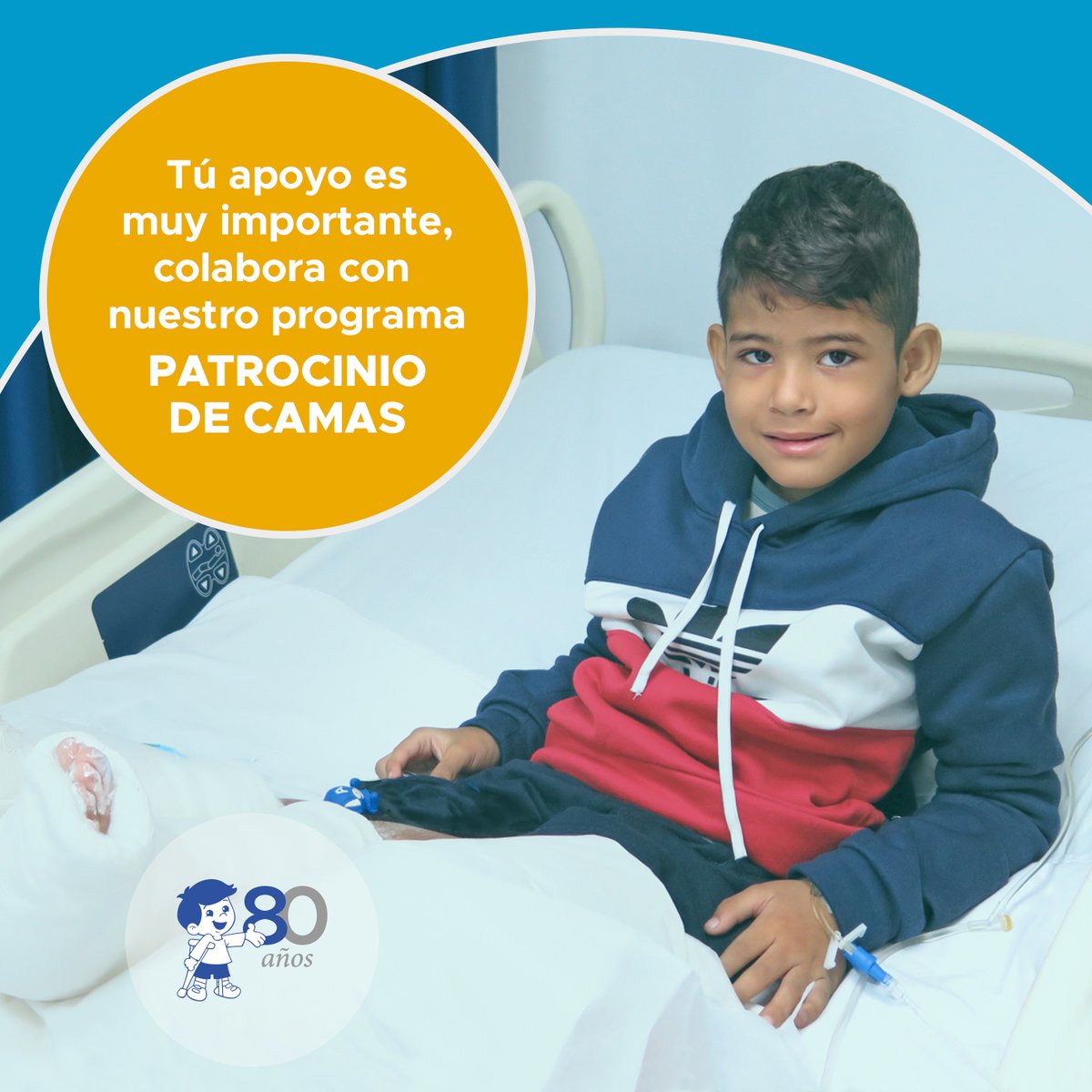 paralisisinfant's tweet photo. Todos los niños tienen derecho a vivir una vida plena y feliz, por eso queremos ayudarlos y tú también puedes hacerlo. Colabora con nuestro programa #PATROCINIODECAMAS https://t.co/XWkW4gwXeX… #AyúdameASerÚtil https://t.co/Ij5fIQEQfX