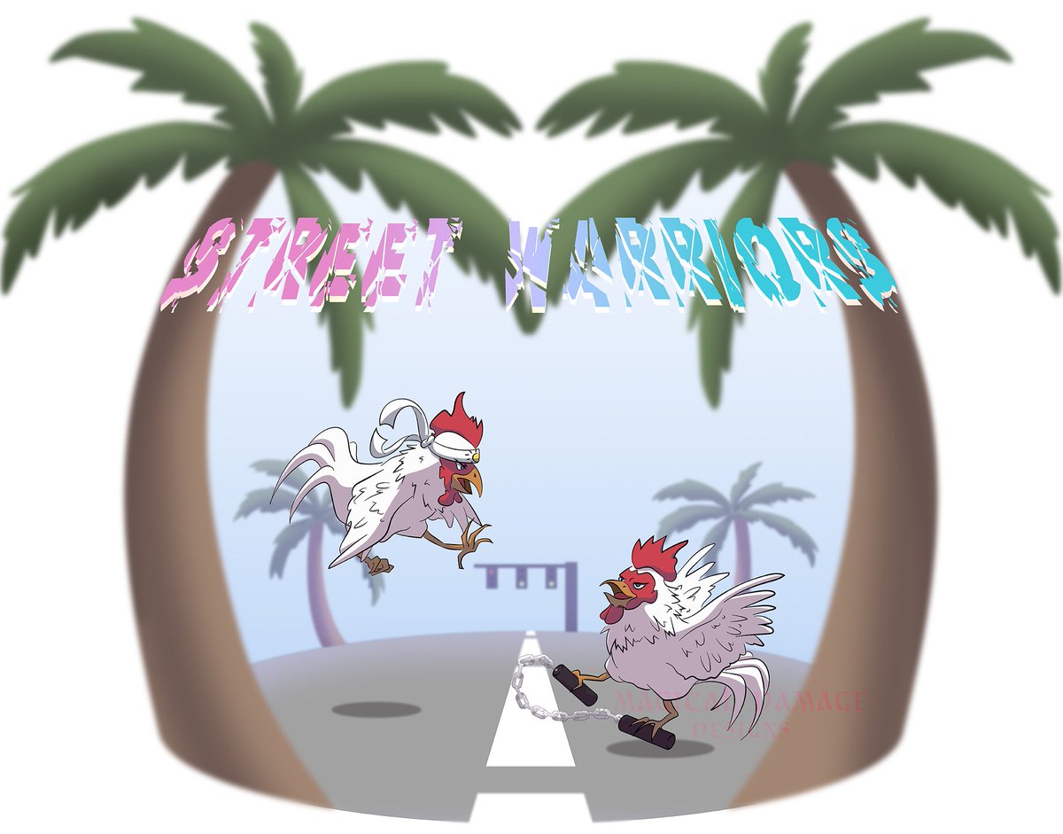 Magical_Damage's tweet photo. New design:     Street 🐓 Warriors!
.
#MagicalDamageDesigns #design #rooster #streetwarriors #urbanroosters #designers #art #artwork #artist #ArtistOnTwitter #florida #FYP https://t.co/LGrW8v9Pfd