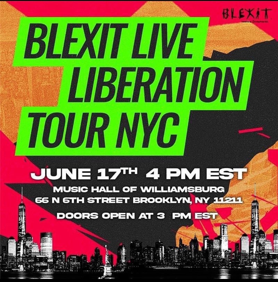 BLEXIT New York tweet media