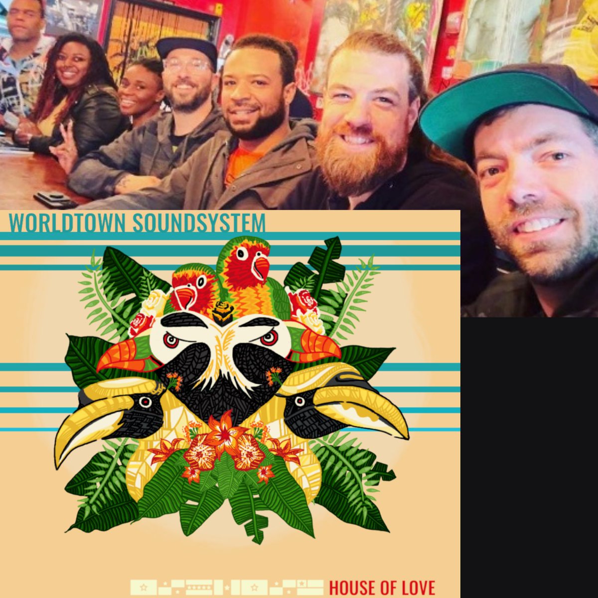 Code3Records's tweet photo. Worldtown SoundSystem just released their latest EP "House Of Love" #NowPlaying on your favorite platform! Go Listen > 🎧🎶
Feel the high vibes, deep beats, and transcendent harmonies. 🎶😎
#worldtownsoundsystem #worldtown #newmusic #eprelease #houseoflove #soul #world #music https://t.co/fuSlsYHqyk