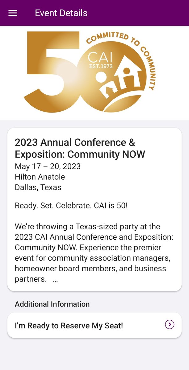JohnPriscoEsq's tweet photo. Oh SNAP I'm I'm the APP... #90s slang fyi 😁 All set for @CAIsocial's 50th Celebration 🎉. #wearecai 

#HOALaw  #CondoLaw  #CommunityAssociation  #HOA  #Condo  #RealEstateLaw  #PropertyLaw  #HomeownersAssociation  #CommunityManagement  #condominiumlife #condominium #communityassociationsinstitute #communityassociationmanagers #communityassociationmanagement #homeownersassociationproblems #CommunityLeadership  #knowledgeispower  #knowledge  #lawyer  #legal  #themoreyouknow  #follow  #subscribe
