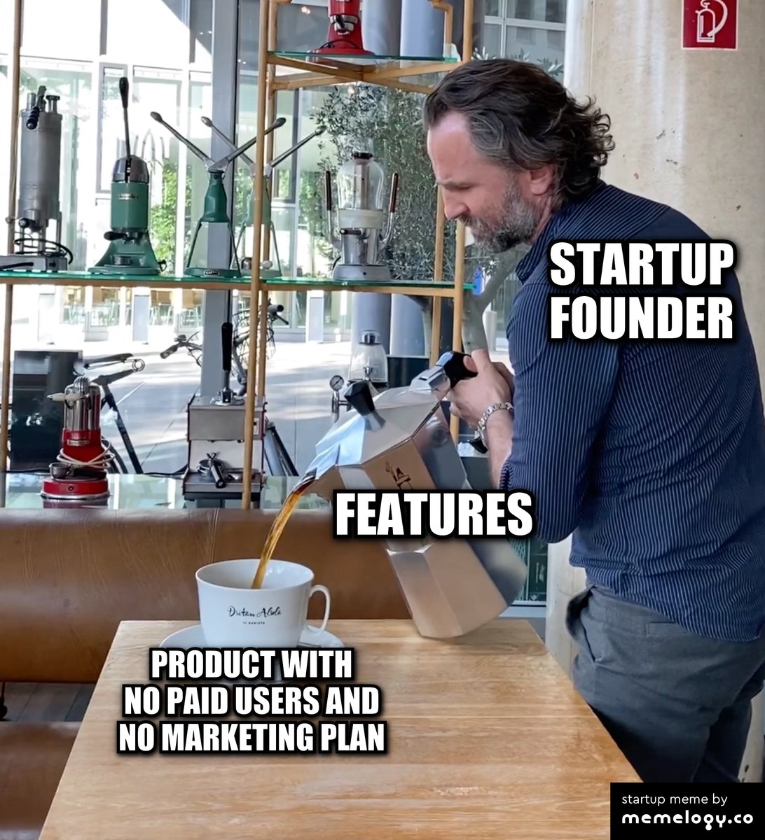 dagorenouf's tweet image. Startup founders have a guilty pleasure ☕