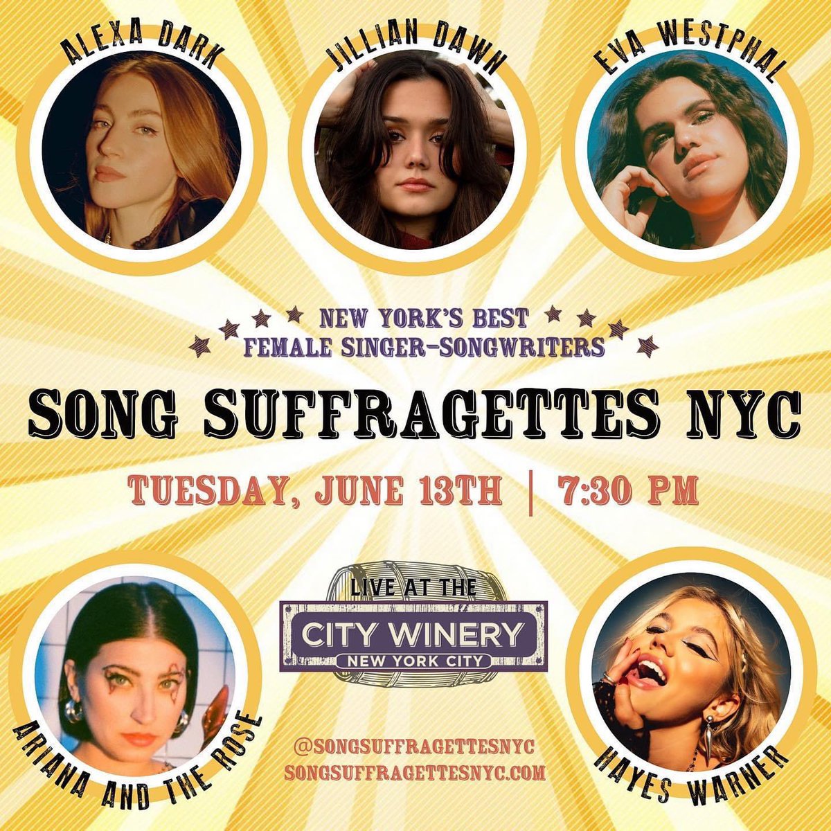 WE HAVE NEWS… 🤩 see you soon, NYC! <a href="/CityWineryNYC/">City Winery</a>