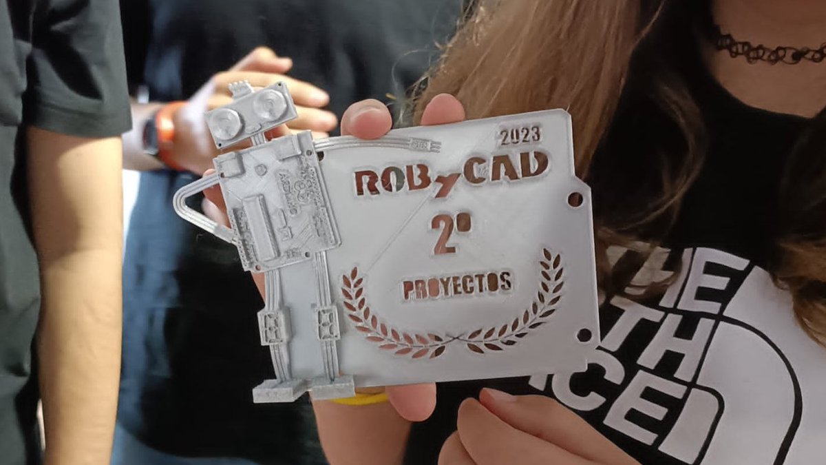 ies_tejada's tweet photo. Alumnado de #Tecnología e Ingeniería de nuestro centro acudió el pasado 12 Mayo a la Escuela Superior de #Ingeniería de la #Universidad de Cádiz a #RobyCad, el IV certamen de la robótica y programación libre en el Campus de Puerto Real. ¡Mágnífica 2ª posición en su categoría! https://t.co/lxg0Rknmkn
