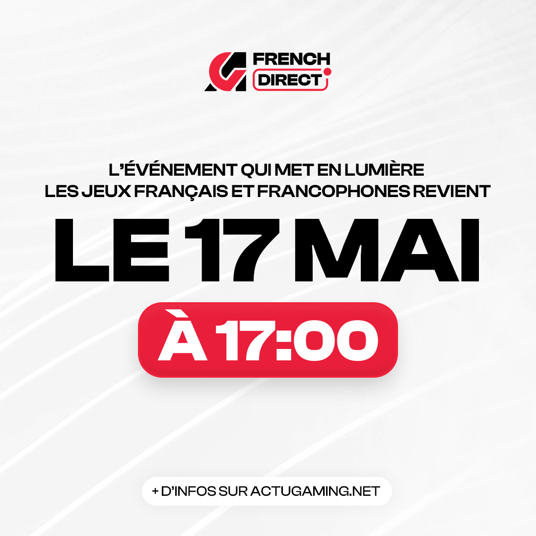 AG FRENCH DIRECT 🔵⚪🔴

Rendez-vous DEMAIN 😱

Une conférence riche en annonces exclusives et nouveaux trailers suivie d’interviews et de démos inédites 😏

👉 youtu.be/9EOMZDVavMo

<a href="/AGFrenchDirect/">AG French Direct (2025) ✨</a> #indiegame #IndieDevs #IndieGameDev