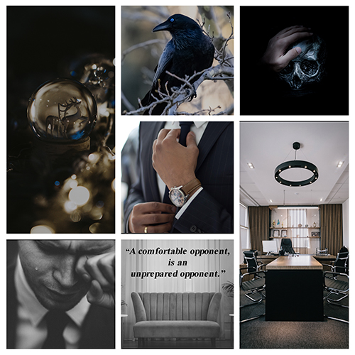 MWinklerBooks's tweet photo. This is the first mood board I ever made. It's for Jade's boss, Richard Whetstone. Some are obvious, others have hidden meanings that you may not understand unless you read Dust on the Altar and it's companion short stories. (Shhh… spoilers!)
https://t.co/3tUDHg8ppV
#aesthetic https://t.co/tIbIuTUA43