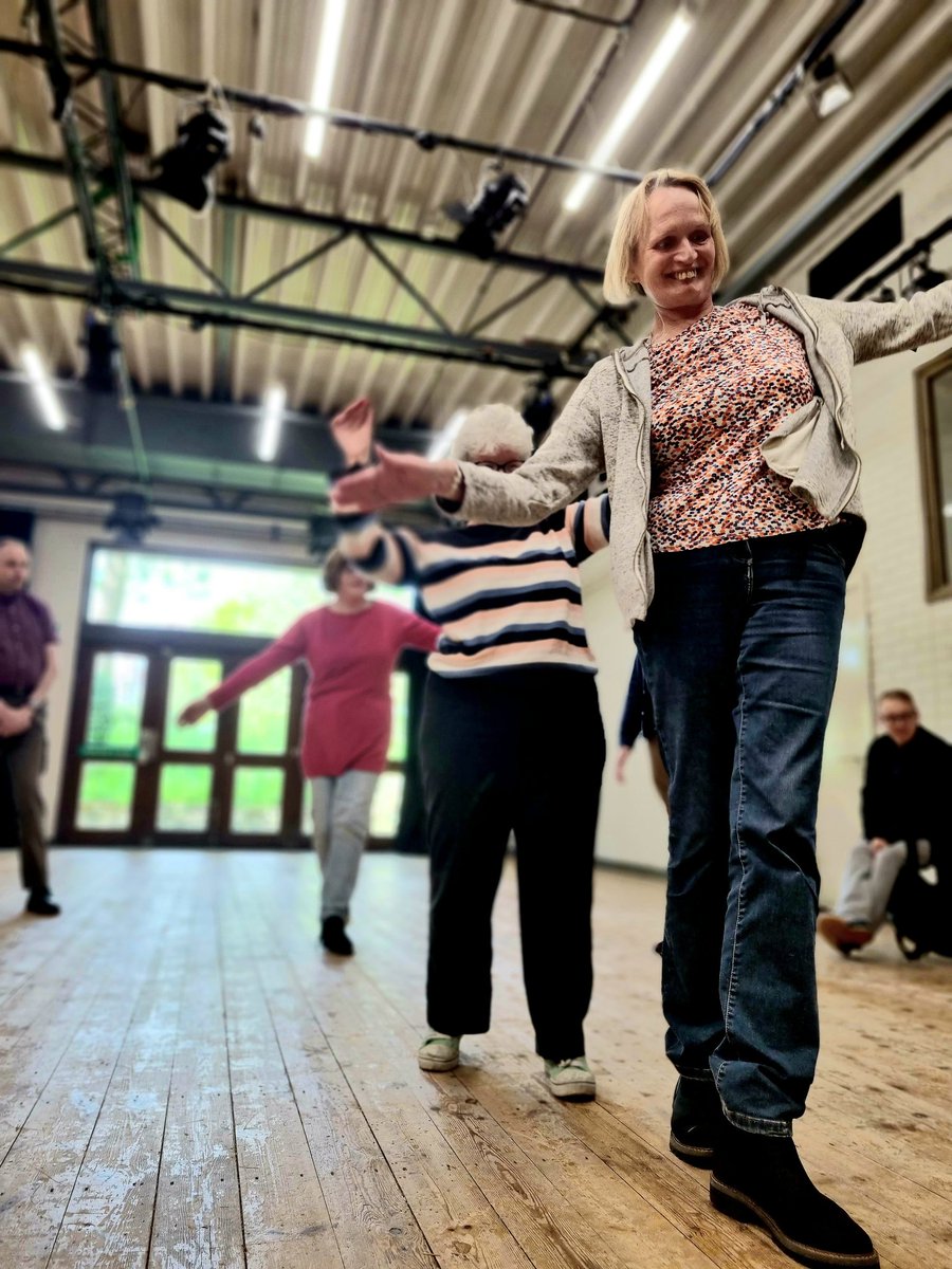 NVBorderlines's tweet photo. What a fabulously fun session it was today !! Our #Strathcross theatre company is preparing a July performance to celebrate #850thBirthday of #NUL @NewsNBC @SusanEMoffat @Aida_S_Haughton @BenjoBD @NewVicTheatre More info to follow!! https://t.co/WQjc3i8WOC