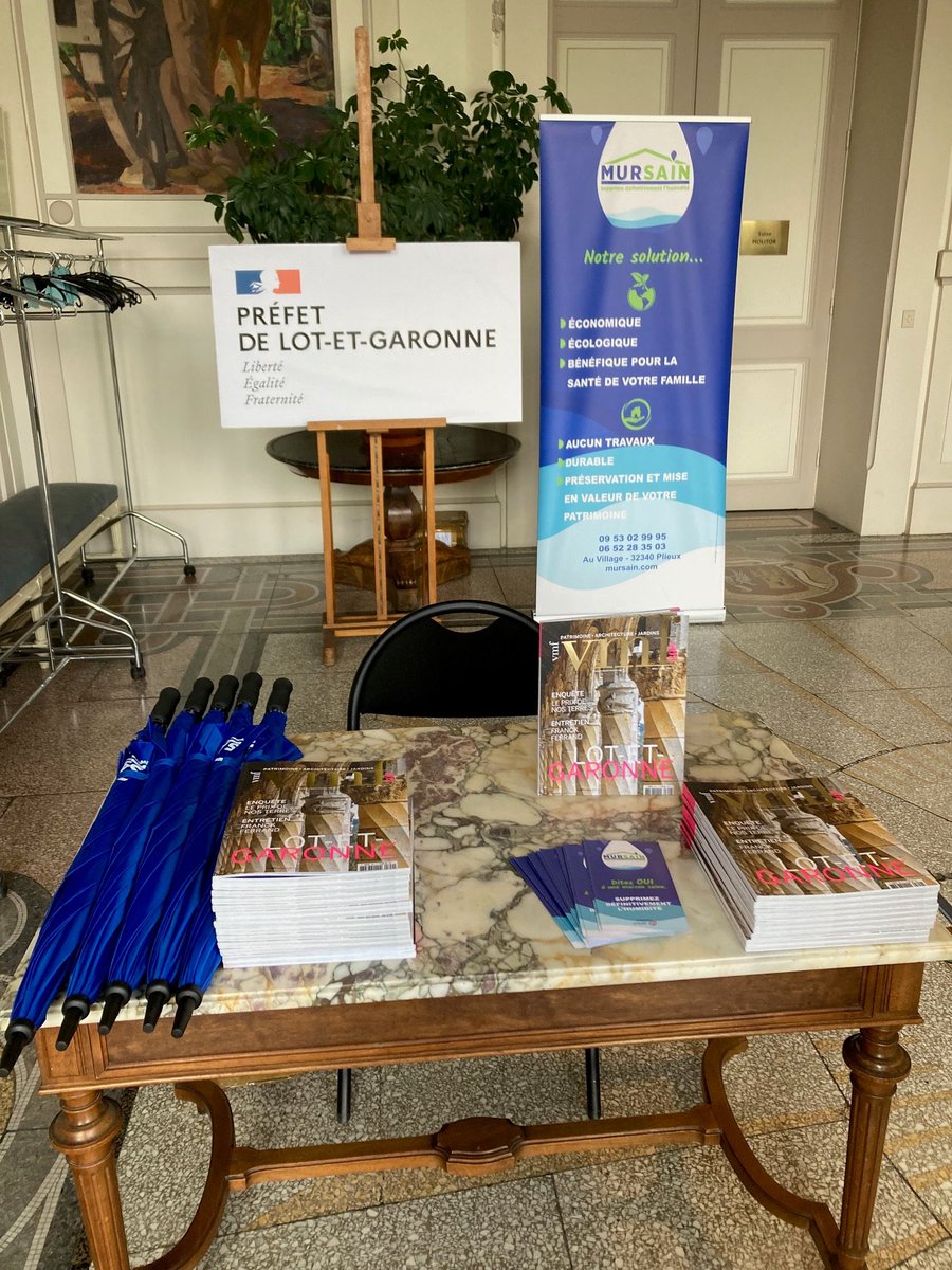 D2com1's tweet image. 🎉 L’agence D2com est ravie d’avoir accompagné Mursain lors du lancement du magazine @vmfpatrimoine spécial Lot-et-Garonne vendredi dernier en fin d’après-midi à la préfecture de Lot-et-Garonne ! Un événement riche en échanges et en découvertes, célébrant notre magnifique région.