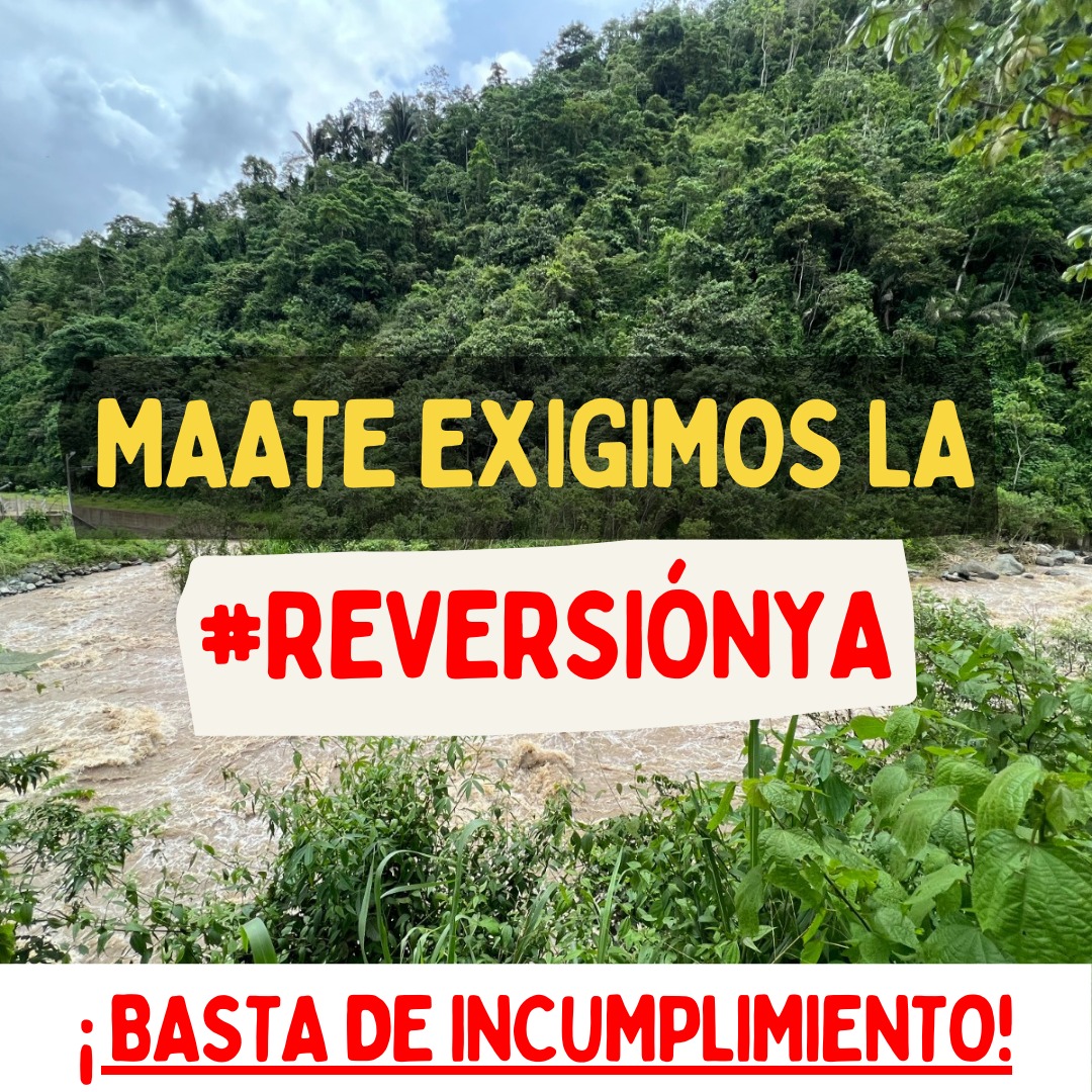 Son 140 comunidades de la cuenca del río #Dulcepamba afectadas por la empresa Hidrotambo S.A. a las que esta empresa se ha opuesto al uso de agua de pequeños productores agricultores. Por eso exigimos a <a href="/ja_davalos/">José Dávalos</a> #ReversiónYa <a href="/Ambiente_Ec/">Min. de Ambiente, Agua y Transición Ecológica</a> <a href="/isabel_tamariz/">Isabel Tamariz M.</a> <a href="/DEFENSORIAEC/">Defensoría del Pueblo de Ecuador</a>