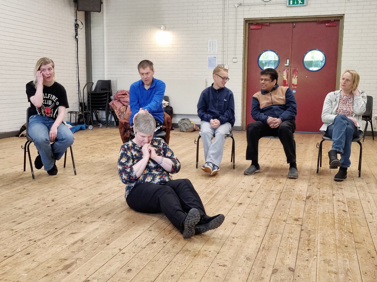 What a fabulously fun session it was today !! Our #Strathcross   theatre company is preparing a July performance to celebrate #850thBirthday of #NUL @NewsNBC @SusanEMoffat @Aida_S_Haughton @BenjoBD   @NewVicTheatre More info to follow!!