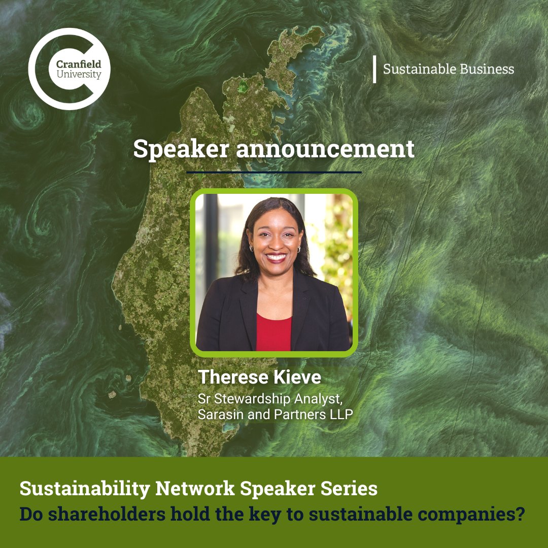 Meet the first speaker in an incredible panel for our upcoming Sustainability Network Speaker Series webinar on 25 May at 12:30 BST.

To register for this lunchtime webinar: hubs.la/Q01Q1QJJ0

#esg #sustainability #greenfinance #shareholderactivism