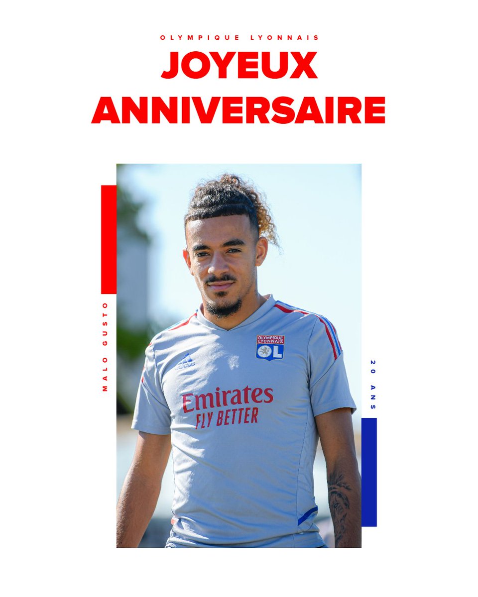 𝘑𝘰𝘺𝘦𝘶𝘹 𝘢𝘯𝘯𝘪𝘷𝘦𝘳𝘴𝘢𝘪𝘳𝘦 @gusto_malo 🥳🎉 Notre Gone fête ses 20 ans ce vendredi ! 🎂🔴🔵