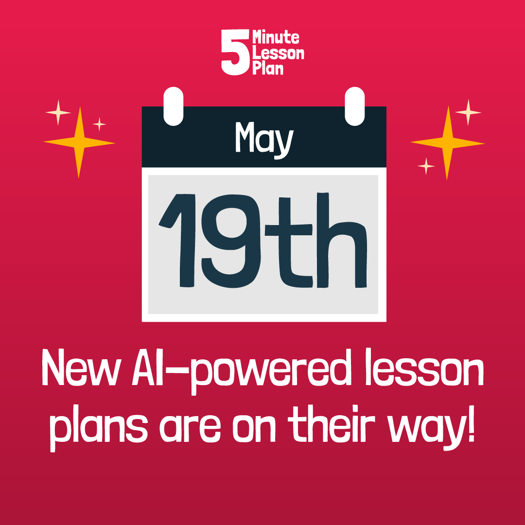 5 Minute Lesson Plan tweet media