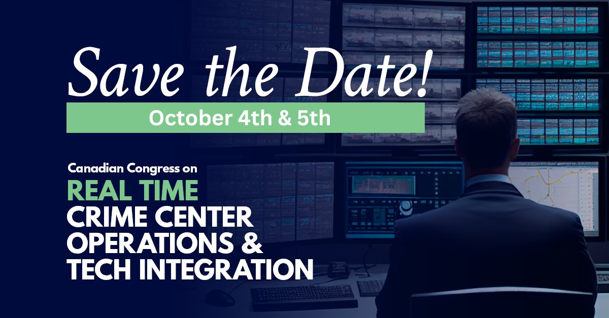 Mark your calendars!

Understand the fundamentals of an effective real-time crime center through a technology integration-focused event at the Canadian Congress on Real Time Crime Center Operations &amp; Tech Integration.

Learn more now: bit.ly/41F2oiv

#CIConferences