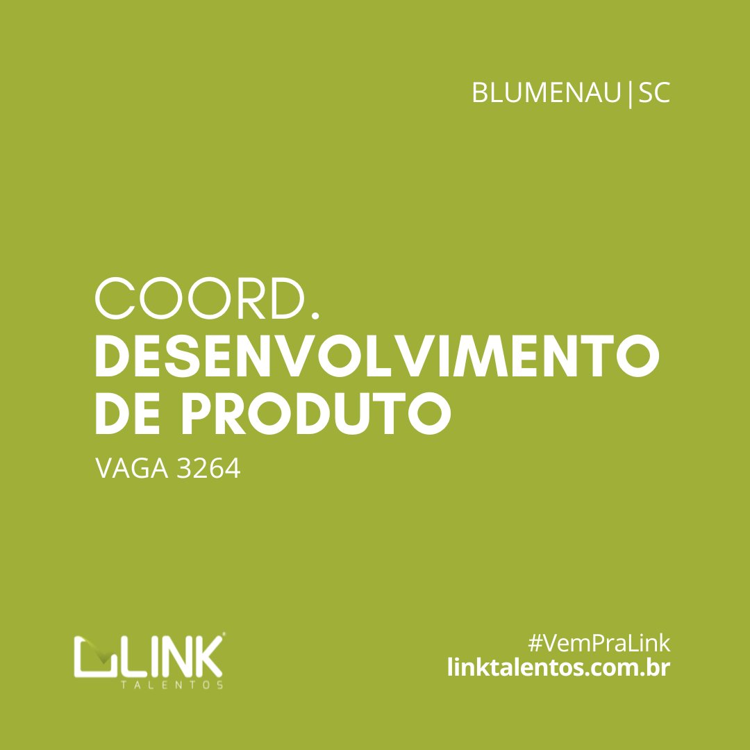 Linktalentos's tweet image. #VempraLink se você tem experiência na gestão de desenvolvimento de produtos no ramo têxtil, possui um perfil dinâmico e comprometido!

✅Cadastre seu currículo em nosso site e candidate-se:

💻linktalentos.com.br
📱(47) 98455.0112

#desenvolvimentodeproduto #coreldraw