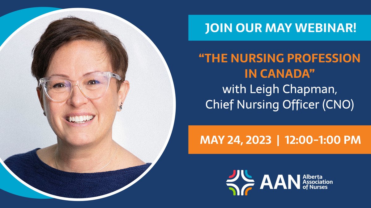 alberta_nursing's tweet image. We want every nurse in Alberta to have the opportunity to meet Canada’s Chief Nursing Officer, Dr. Leigh Chapman.

The underlying message of Dr. Chapman's presentation will be one of unity: now more than ever, we need to be united as a profession.

events.zoom.us/ev/AqZso4yeAkF…
