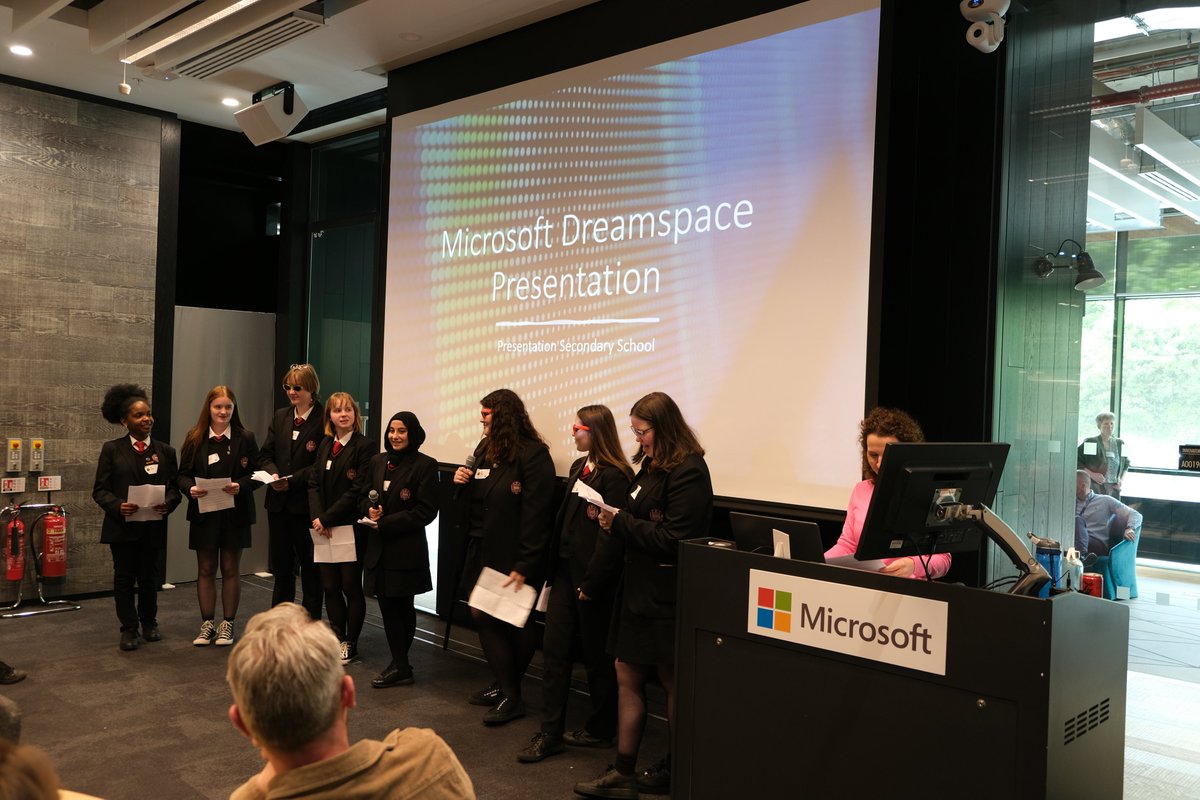 Neeve Hyland (@neevehyland) on Twitter photo Today we celebrated the Graduation Day of our Dream Space Ambassadors🥳🎓
I cannot describe how proud I am of our #MicrosoftDSA🤩They showcased their exceptional leadership, STEM and 21st Century skills necessary for success in our ever-changing world!
#MSDreamSpace <a href="/MS_eduIRL/">Microsoft Education Ireland</a> Today we celebrated the Graduation Day of our Dream Space Ambassadors🥳🎓
I cannot describe how proud I am of our #MicrosoftDSA🤩They showcased their exceptional leadership, STEM and 21st Century skills necessary for success in our ever-changing world!
#MSDreamSpace <a href="/MS_eduIRL/">Microsoft Education Ireland</a>