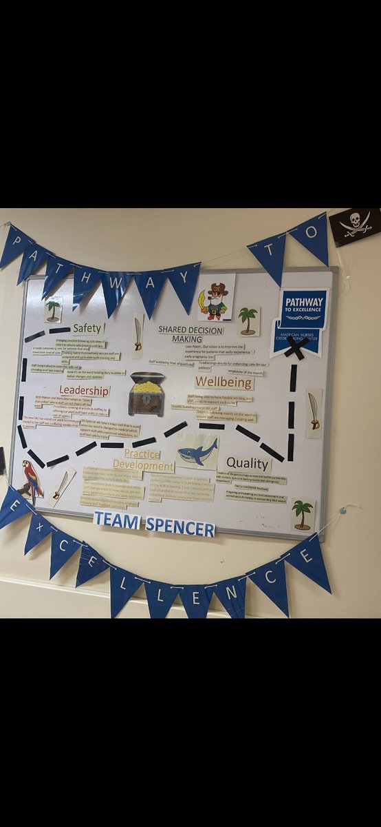 There has been so many amazing pathway boards posted from across the NGH trust , this is Spencer Ward efforts #pathwaytoexcellence #ngh #leadership#shareddecisionmaking#quality #safety#wellbeing #practicedevelopment