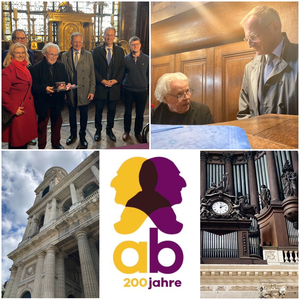 AustriainFR's tweet photo. Avant-goût de l'année #Bruckner24: concert de l'organiste Daniel Roth @OrguesStSulpice dans le cadre de la visite à Paris du Président de Haute-Autriche #ThomasStelzer. RDV en Haute-Autriche 👉 https://t.co/O3eLVMKA1W Une programmation entre tradition, innovation & avant-garde! https://t.co/LiV6CG90ri