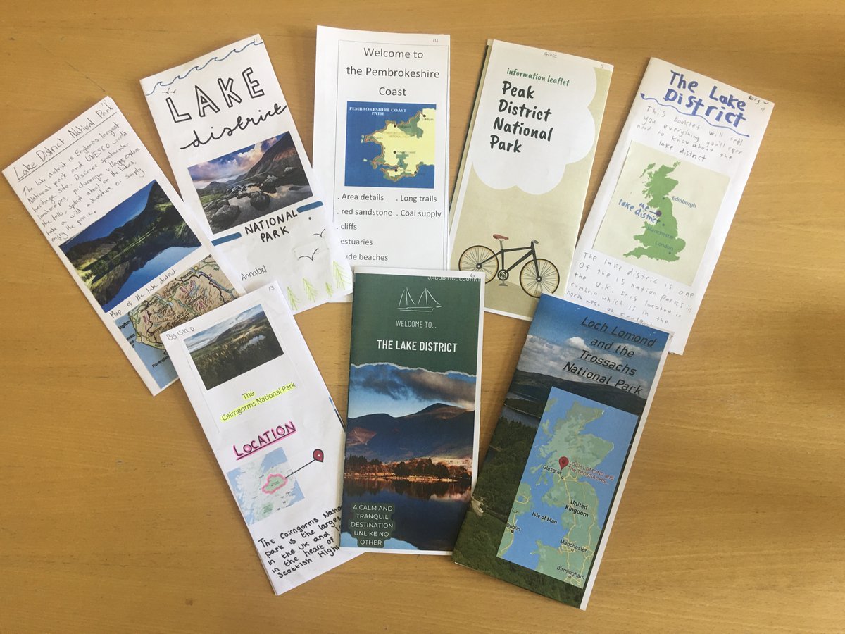 Mrs Hughes' S2 geographers have been researching Tourism in National Parks and applying their creativity in making Tourist Information brochures. 
Inspirational learning- who wants to visit a National Park? 

Well done S2M 👍

#lovegeography #weareheriots