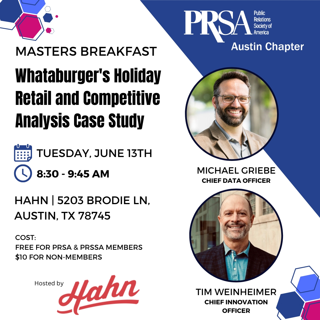 PRSA Austin tweet media