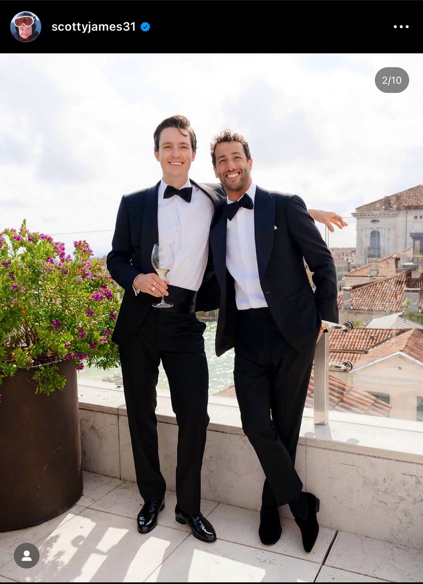 So proud of <a href="/scottyjames31/">Scotty James</a>. What a wedding! Wall to wall, an unforgettable weekend. Cannot wait for this next chapter for you and #Chloe ❤️