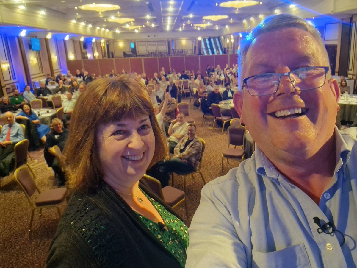 Well, that was different last Thursday. I attended a #collegue #conference for the <a href="/DVSAgovuk/">Driver & Vehicle Standards Agency</a> .
Less than 24 hours' notice before the #event do you fancy interviewing the #Boss on the stage ? .
Why not, What could go wrong....