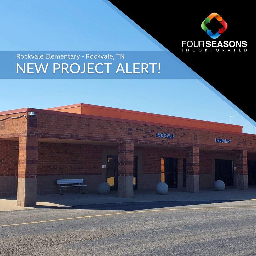 The FourSeasons project team is pumped to get started on the Rockvale Elementary School #HVAC Upgrade project. Keep an eye out for updates on this awesome project that we are partnering with CMTA on. 

#commercialHVAC #commercialheating