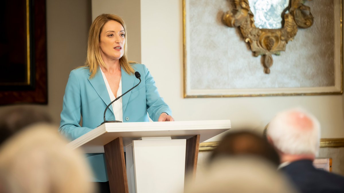 Roberta Metsola tweet media