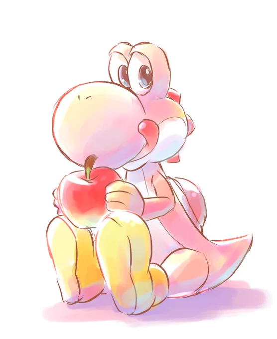 ピンクヨッシーが1番かわいい #SuperMario