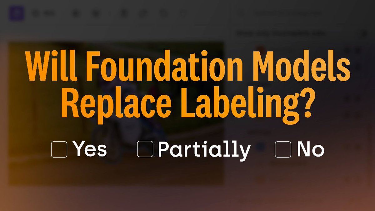 1/11 #DataScientists, are you looking for a faster, more efficient way to label your #data? 

Let’s have a look at where #GPT, #SAM, and other foundation models can and cannot help 👉