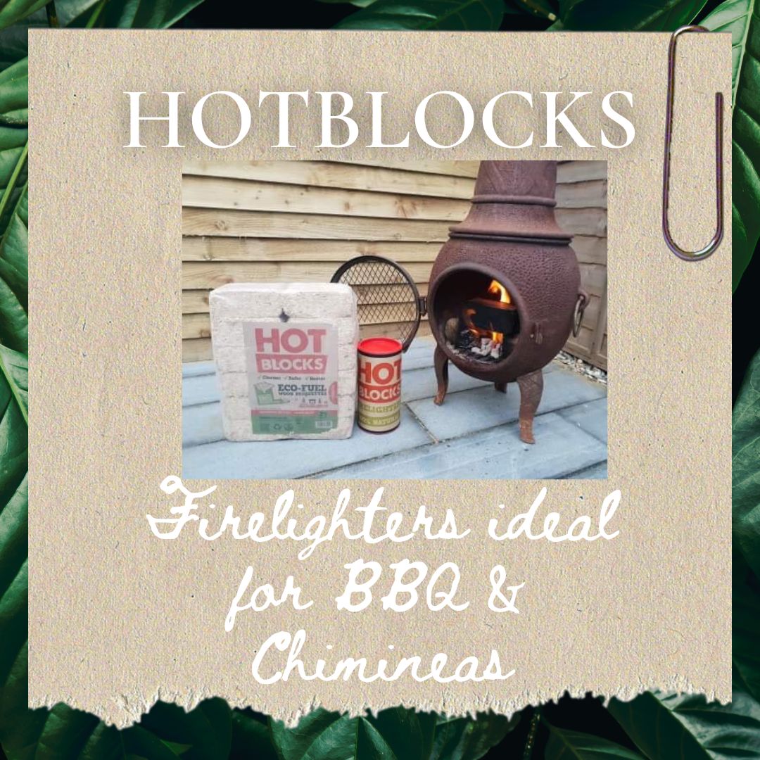 #warmer 🌞weather, #family time in the garden. Hotblocks firelighters are ideal for 🏡#BBQ and #Chiminea
#NationalBBQDay