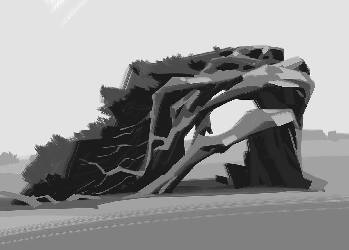 gradesfrederick's tweet image. A handful of my recent sketches 👀
#sketch #conceptart #illustration #visdev #design #landscape #digitalpainting #composition #graphic