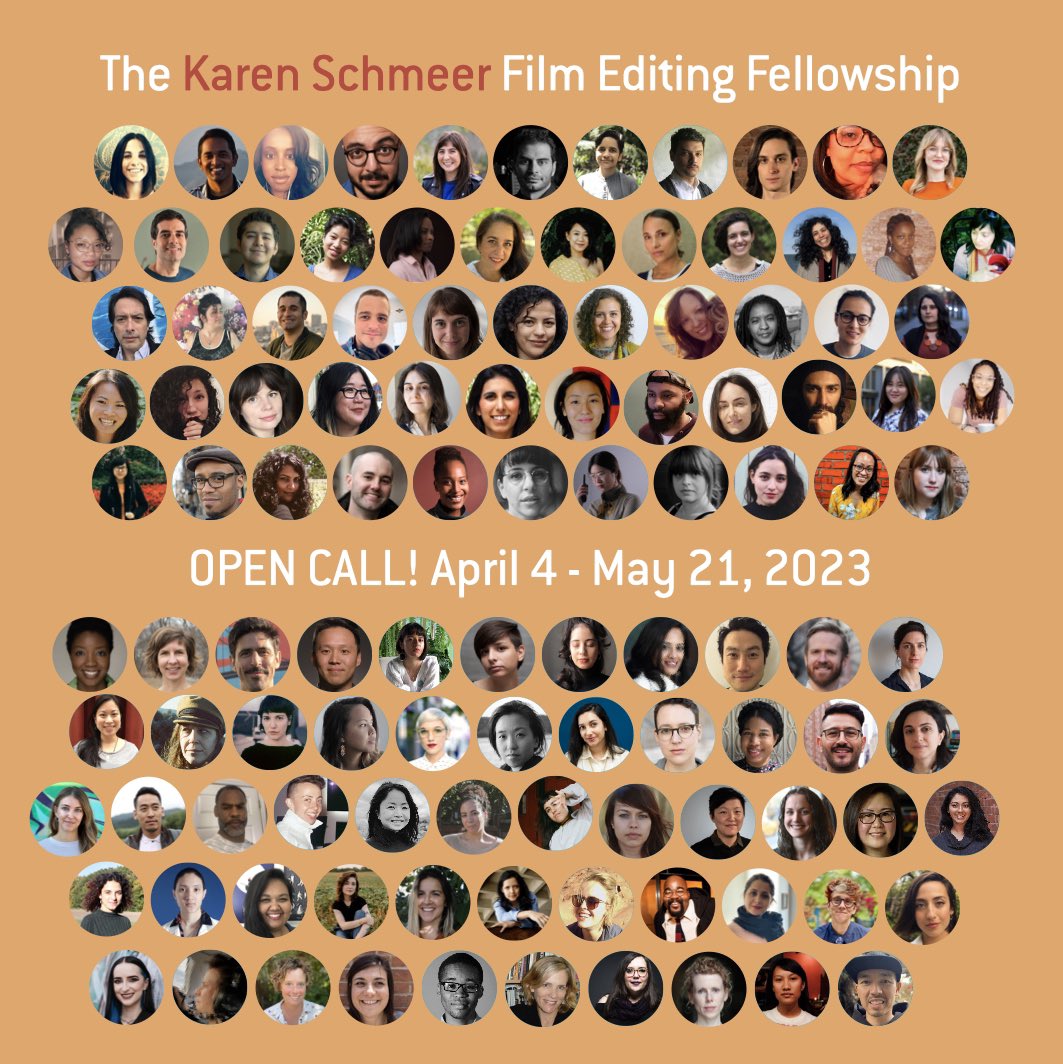 It’s the last week of our 2023-24 fellowship open call! Deadline is this Sunday 5/23. karenschmeer.com/apply