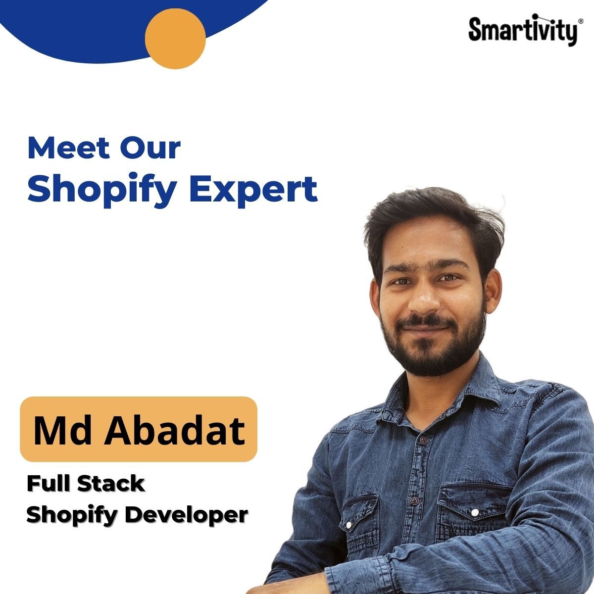 smartivitylabs's tweet image. Meet Abadat: Our go-to person when it comes to our website.
Known for his impeccable work ethics, Abadat works round-the-clock on both frontend and at backend, ensuring a seamless user experience for both our web and mobile users.
#frontdeveloper #backenddeveloper #Smartivity
