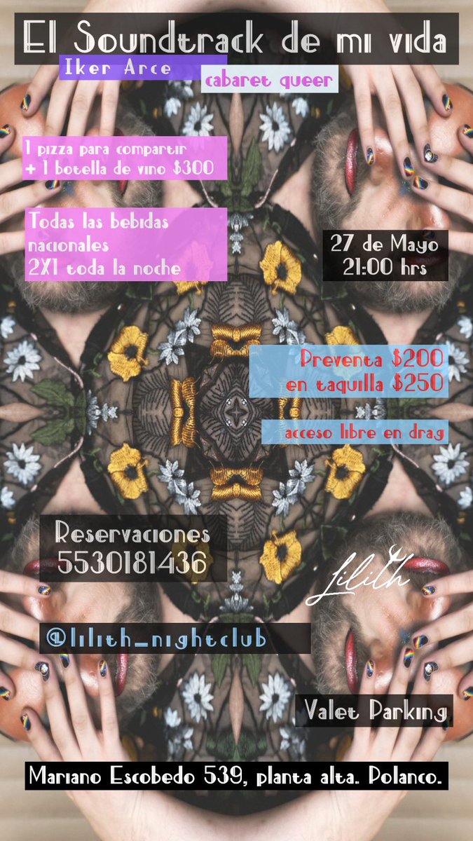 Les invitamos a las próximas dos funciones en Lilith.