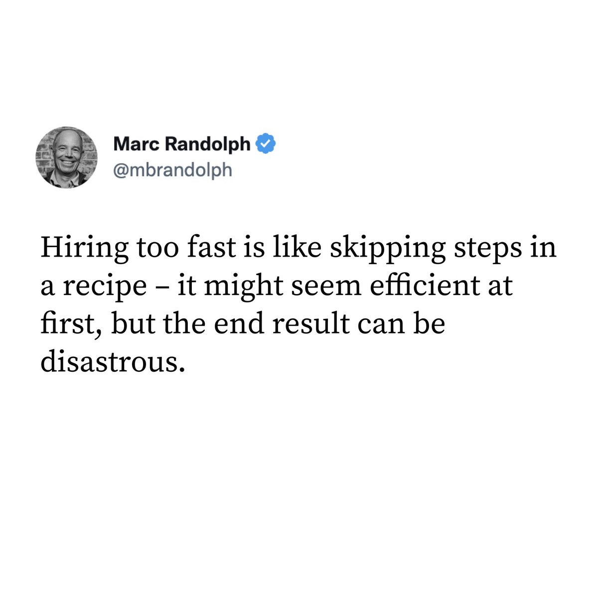 Marc Randolph tweet media