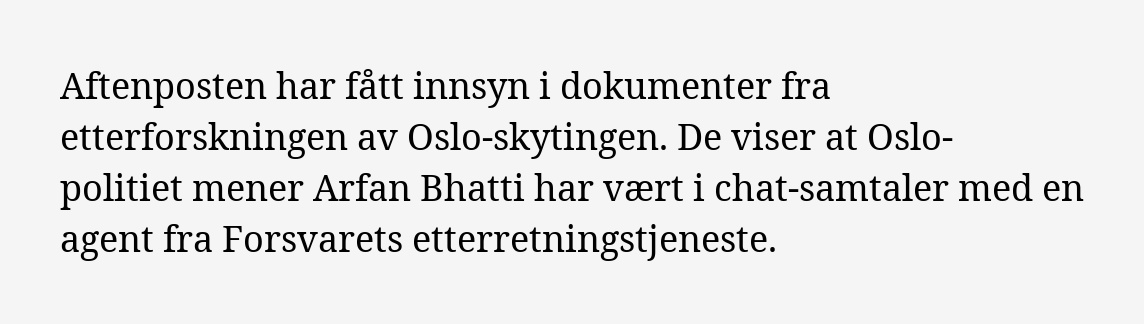 Aftenposten: Bombedømt mann hadde tett kontakt med Bhatti. Så dukket han uventet opp i Norge. aftenposten.no/norge/i/69KlWo…