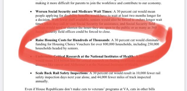 ❗️White House out w/new analysis of House Republicans’ reckless budget bill. At a time of increasing rents &amp; homelessness, the bill would *eliminate* rental assistance for 800,000+ families!

Take action NOW, tell Congress #CutsHurt: mailchi.mp/nlihc/cta_hous…